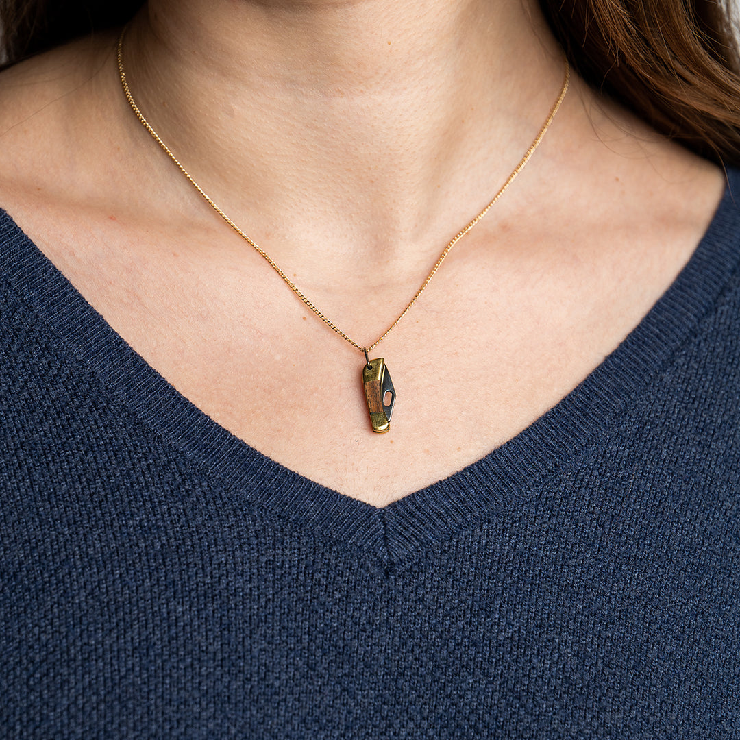 Tiny Wood Knife Necklace – Ornamental Things