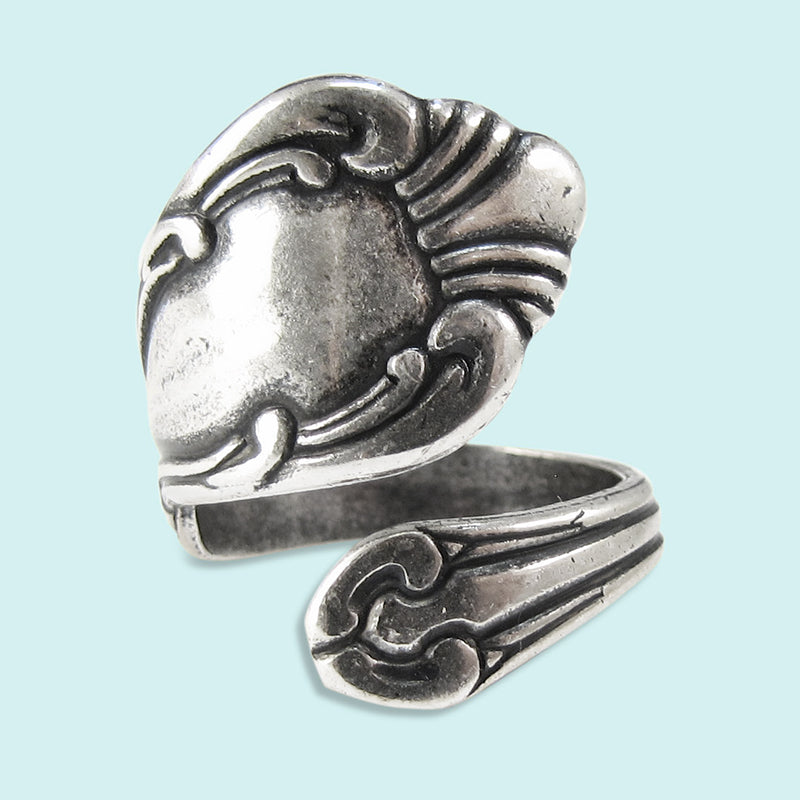 Silver on sale Spoon Ring