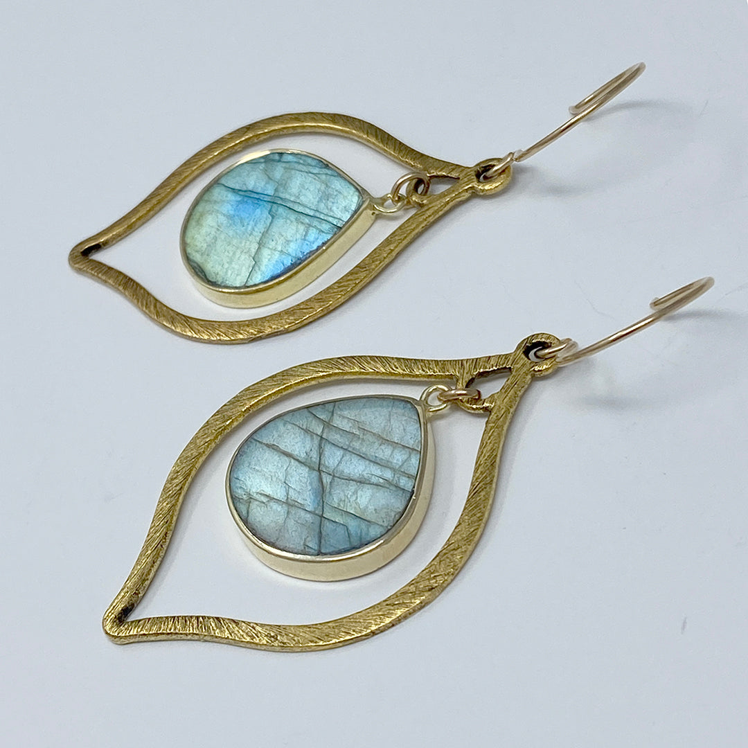 Labradorite Drop Earrings