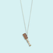 Wood Telescope Necklace