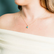 Turquoise Star Stone Necklace