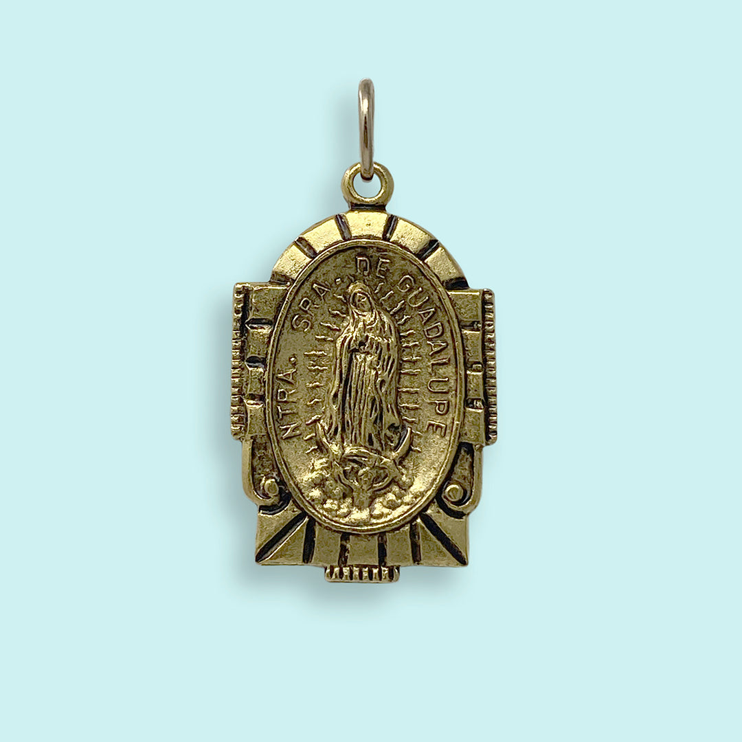 Madonna Medallion Charm