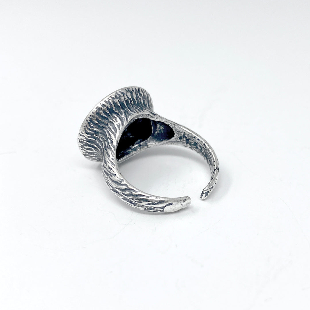 Silver Compass Ring