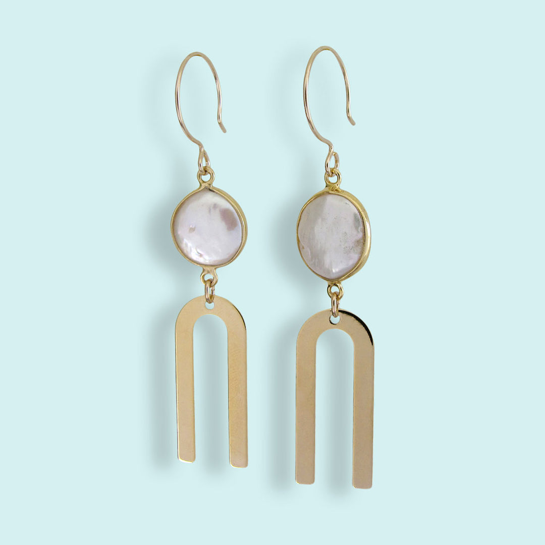 Arc Line Earrings – J&CO Jewellery