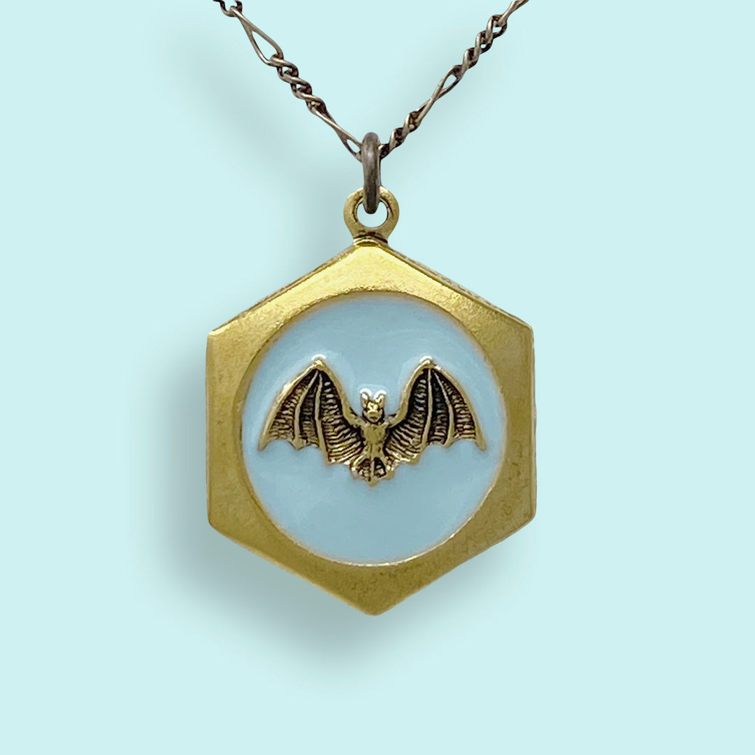 Dusk Flight Bat Necklace